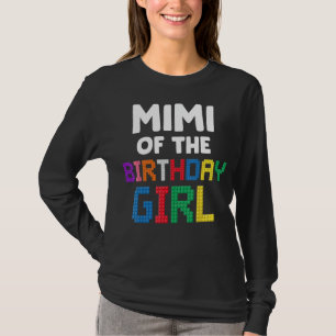 Mimi of the Birthday Girl Master Builder Bricks Bl T-Shirt