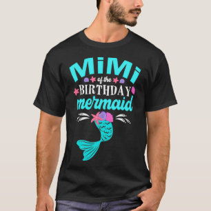 Mimi Of The Birthday Mermaid Tee Family Matching 