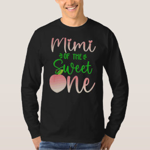 Mimi Of The Birthday One Peach 1st Summer Fruit Fa T-Shirt