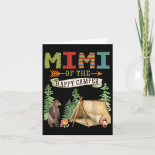 Mimi Of The Happy Camper First Birthday Camng  Card