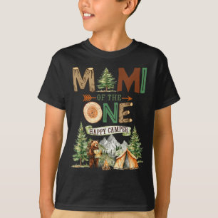 Mimi of the one happy camper 1st birthday camping  T-Shirt