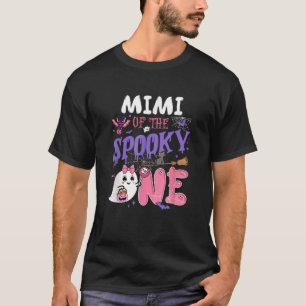 Mimi Of The Spooky One 1St Birthday Girl Halloween T-Shirt