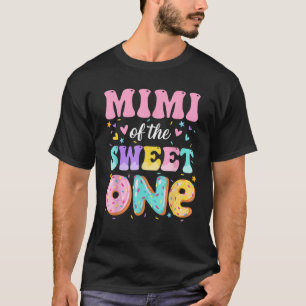 Mimi Of The Sweet One 1st Birthday Donut Bday Part T-Shirt