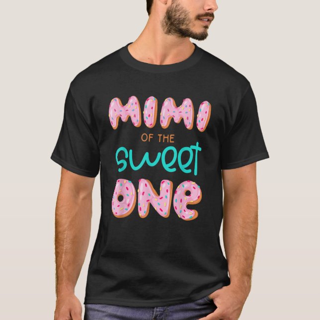 Mimi of The Sweet One First Birthday Matching Fami T-Shirt (Front)