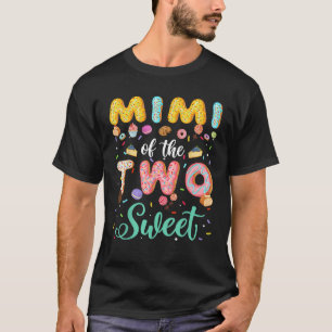 Mimi Of The Two Sweet Birthday Girl Donut Lover  T-Shirt