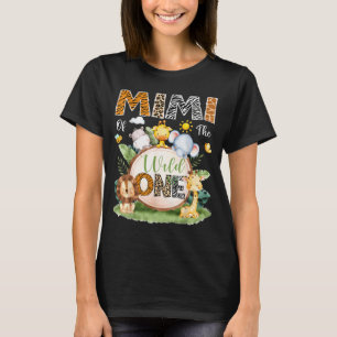 Mimi of The Wild One 1st Birthday Boy le Safari T-Shirt