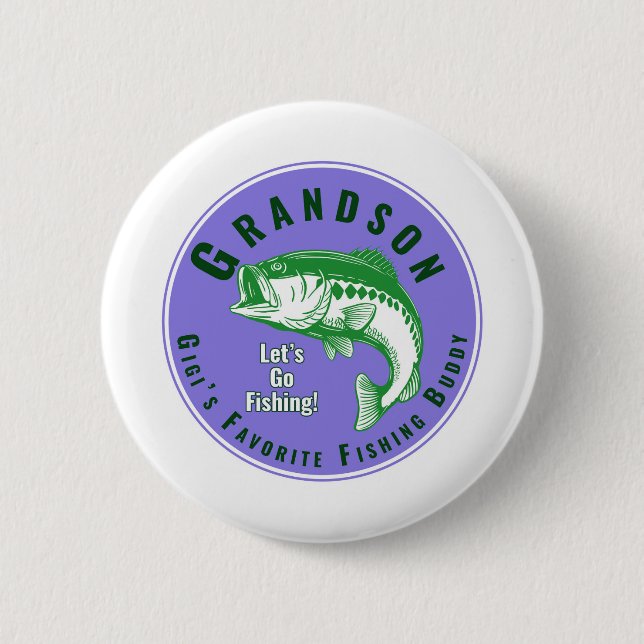 Mimi’s Favorite Fishing Buddy 6 Cm Round Badge (Front)