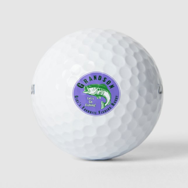 Mimi’s Favourite Fishing Buddy Golf Balls (Front)