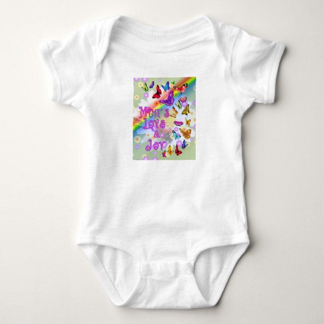 “Mimi’s Love and Joy” Baby Bodysuit (Front)