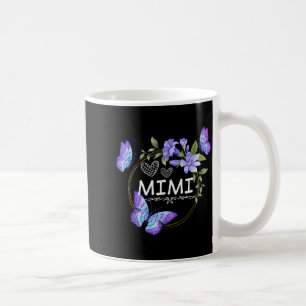 Mimi Shirt For Women With Butterflies Mother's Day Coffee Mug
