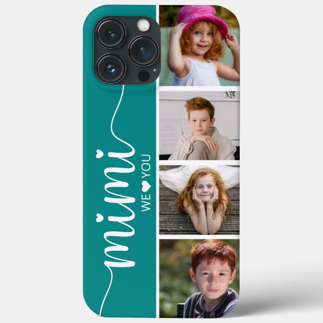 Mimi We Love You Photo Case-Mate iPhone Case (Back)