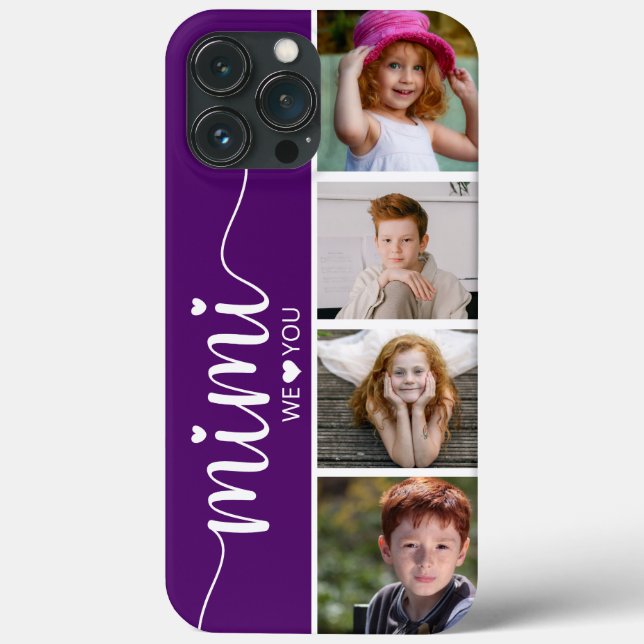 Mimi We Love You Photo Case-Mate iPhone Case (Back)
