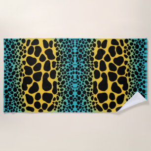 Mimic Poison Dart Frog Beach Towel