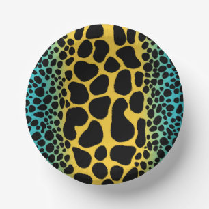 Mimic Poison Dart Frog Paper Plate