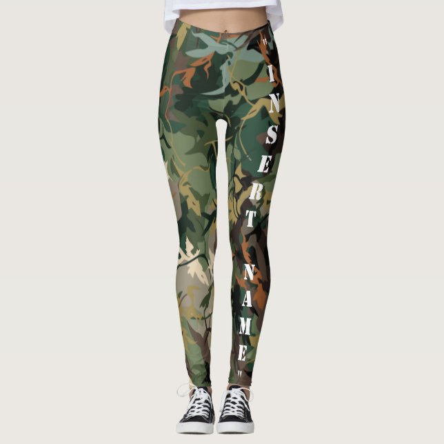Mimicking Nature: The Science of Camouflage Leggings (Front)