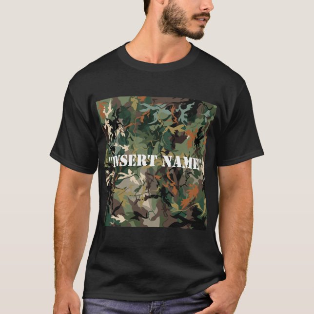 Mimicking Nature: The Science of Camouflage T-Shirt (Front)