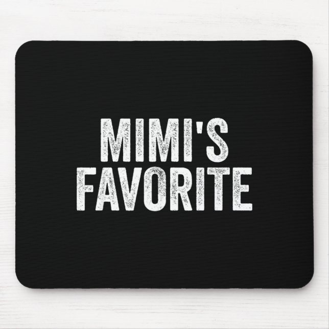 Mimi's Favorite Funny Granhild  Mouse Mat (Front)
