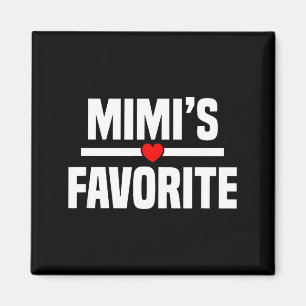 Mimi's Favorite Granhild Funny Grandson Granddaugh Magnet