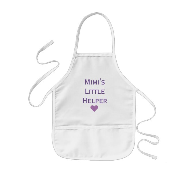 Mimi's Little Helper Grandkids Kids' Apron (Front)