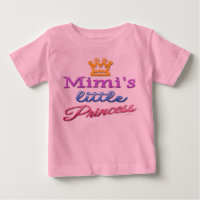 Mimi's Little Princess Baby Toddler T-Shirt