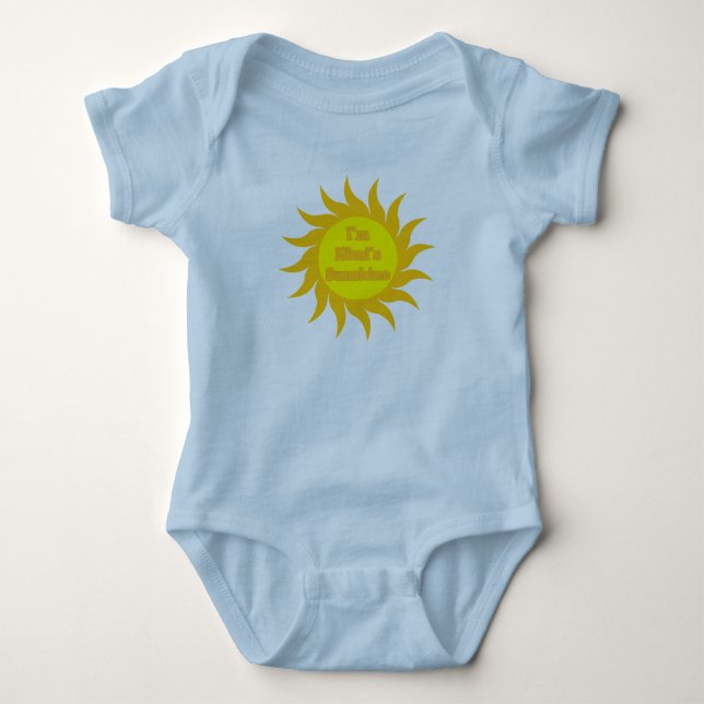 Mimi's Sunshine Baby Bodysuit (Front)