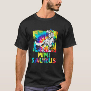 Mimisaurus Rex Mum Dinosaur Mimi Saurus Mothers Da T-Shirt