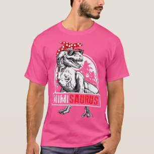 Mimisaurus T Rex Dinosaur Mimi Saurus Mother'S Day T-Shirt