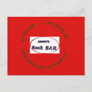 Mimmy's Rock Bar Postcard