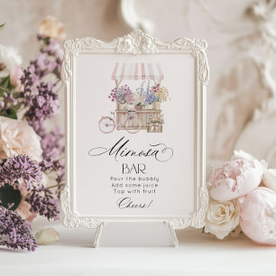 Mimosa bar Elegant Provence Off the market Poster