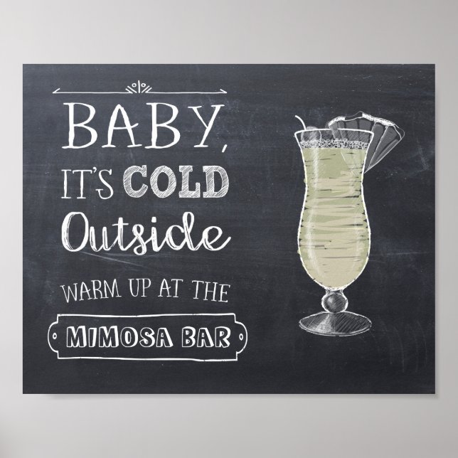 Mimosa Bar Sign (Front)