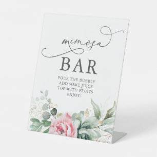 Mimosa Bar Sign For Bridal Shower Brunch