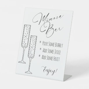 Mimosa Display Sign