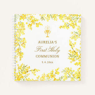 Mimosa First Communion Guest Book