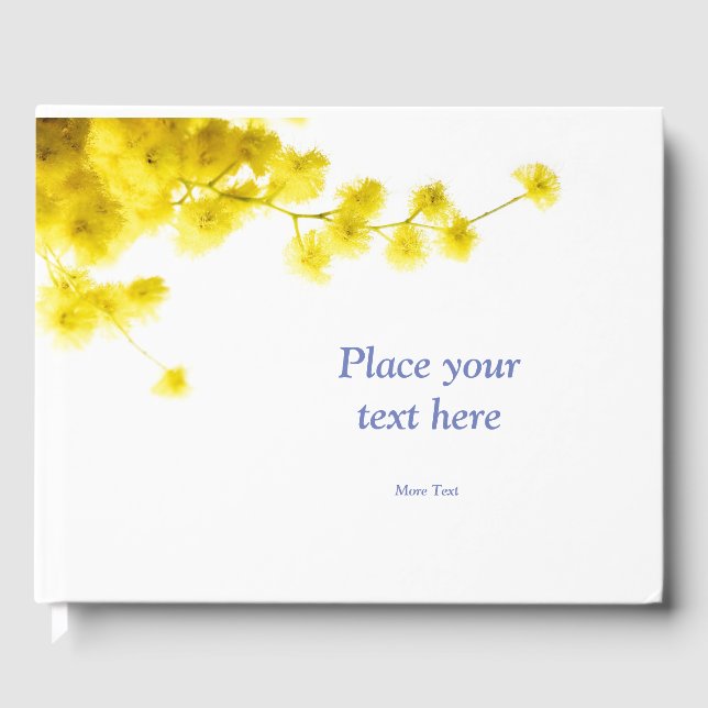 Mimosa Guest Book (Front)