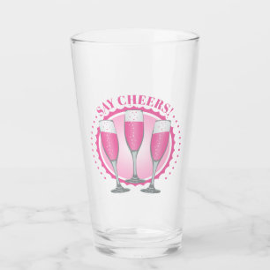 Mimosa Pink Champagne Glasses