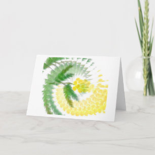 Mimosa Swirl Card