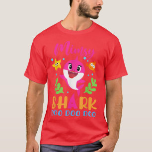 Mimsy Shark Mimsy Shark Lover Family Mothers Day T-Shirt