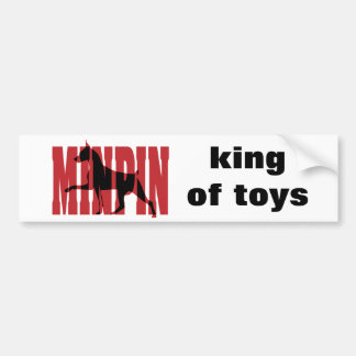 Min Pin Bumper Sticker