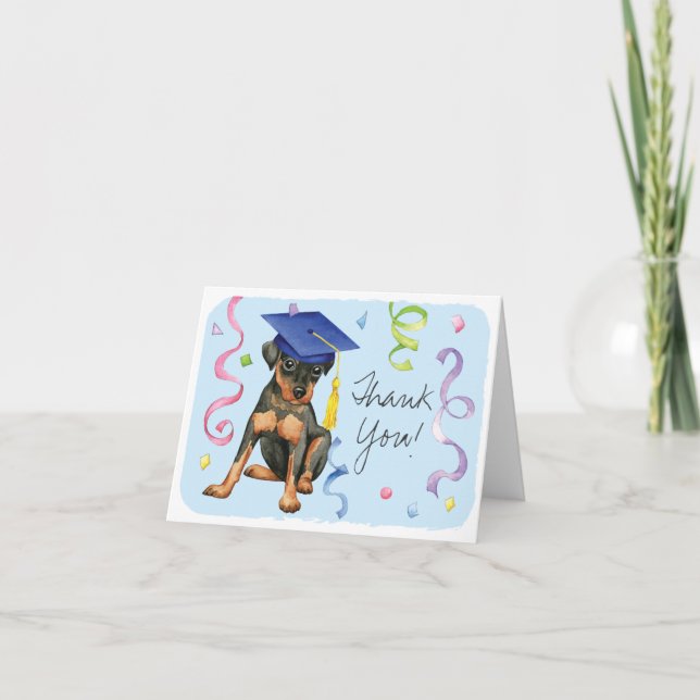 Min Pin Graduate Card (Front)
