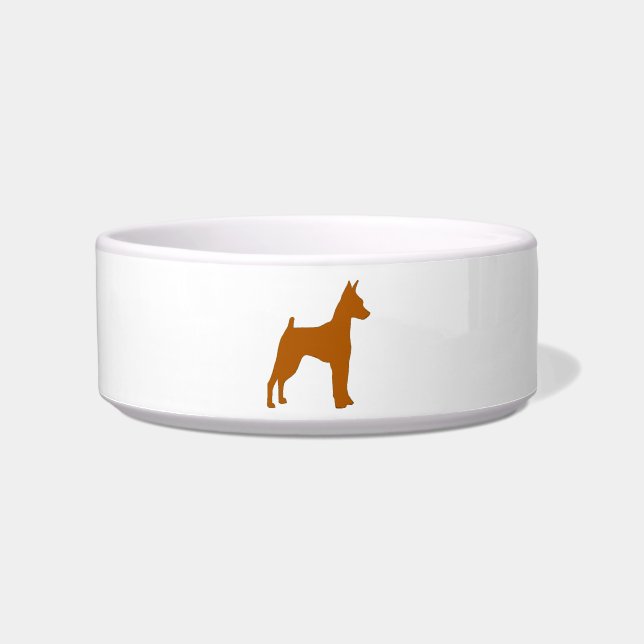 min pin red silo bowl (Front)