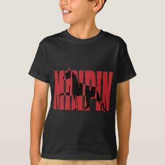 Min Pin silhouette T-Shirt