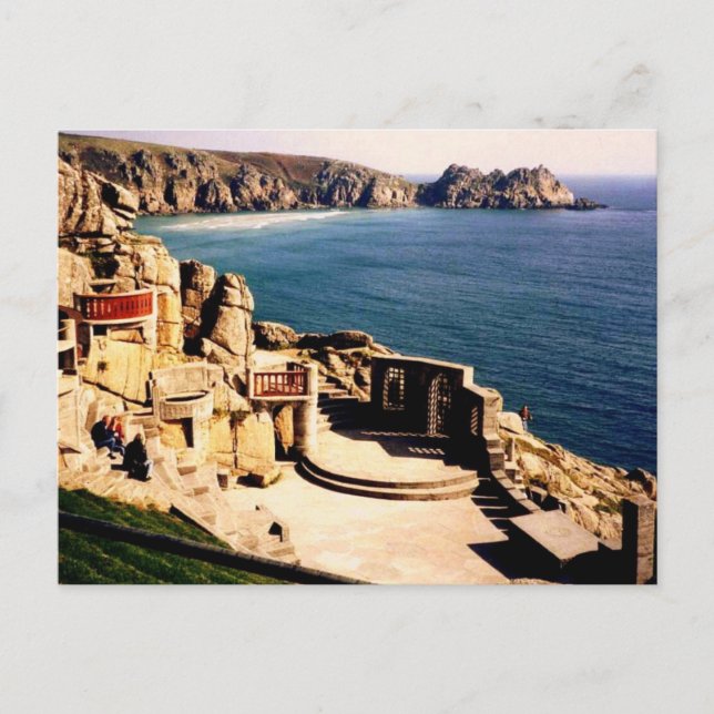 Minack Theatre near Porthcurno, Cornwall, England Postcard (Front)