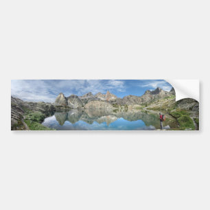 Minaret Lake 2 - Ansel Adams Wilderness - Sierra Bumper Sticker
