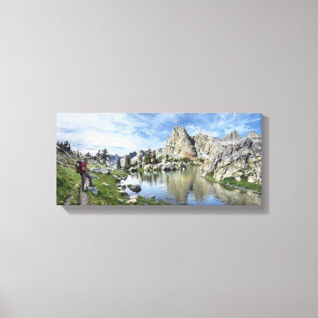 Minaret Lake - Ansel Adams Wilderness - Sierra Canvas Print (Front)