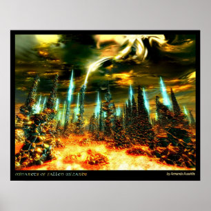 Minarets of Fallen Wizards Poster