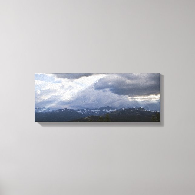 Minarets Wrapped Canvas Print (Front)