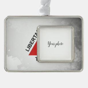 Minas Gerais Silver Plated Framed Ornament