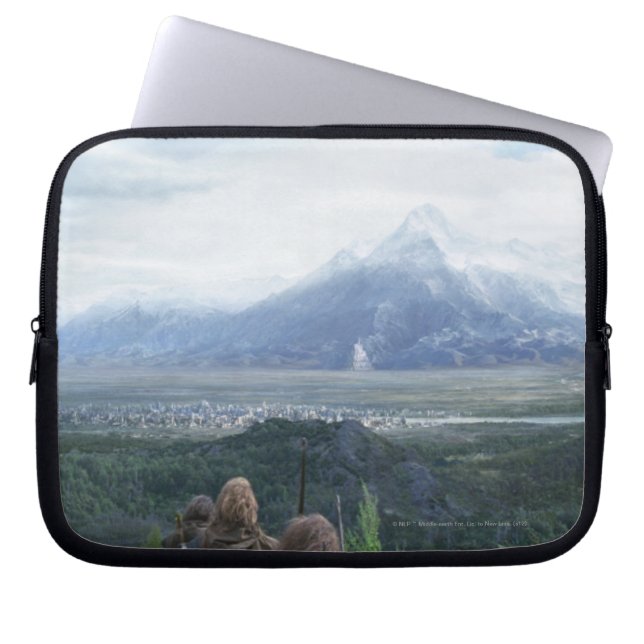 Minas Tirith in View Laptop Sleeve (Front)