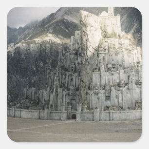 Minas Tirith Square Sticker