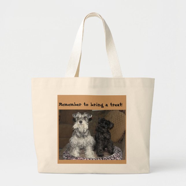 Minature Schnauzer Tote (Front)